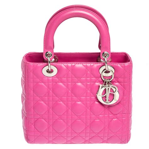 christian dior pink bags